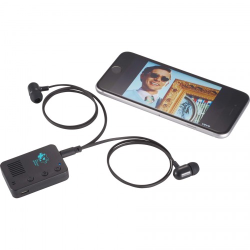 Recibidor Bluetooth con bocina y audífonos
