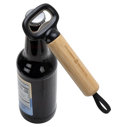 ABRIDOR DE BOTELLAS DE BAMBU