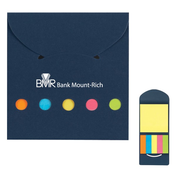 NOTAS ADHESIVAS EN ESTUCHE DE BOLSILLO